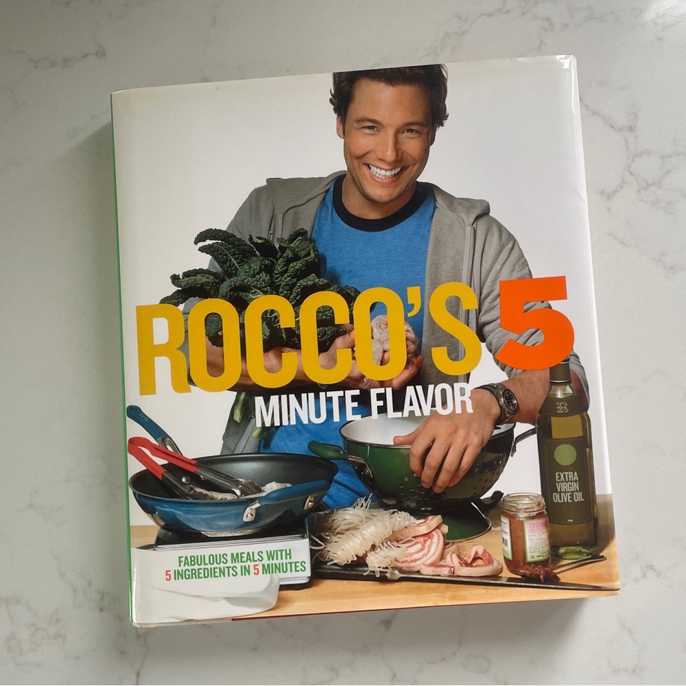 Two cookbook bundle, Rocco Dispirito, Rocco Gets Real & Rocco’s 5 Minute Flavor - Picture 6 of 9